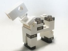 LEGO Minecraft minehorse06 Minecraft Horse Skeletal / Skelet