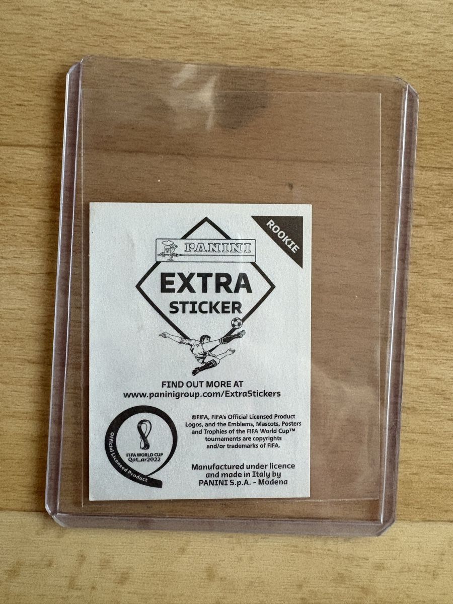 Panini Sammelbilder & Trading cards: Panini WM 2022 Extra Sticker Silber Sticker Ryan Gravenberch – Neu (gemäss Beschreibung) aus Wünnewil von VinRa 1