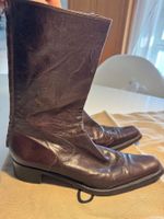 ROCCO P. Luxus Damen Lederstiefel Gr. 38.5 –Western Style