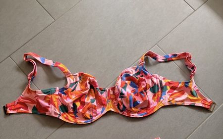 Bikini Top Rosa FaiaPrint Cup 85F neuwertig 