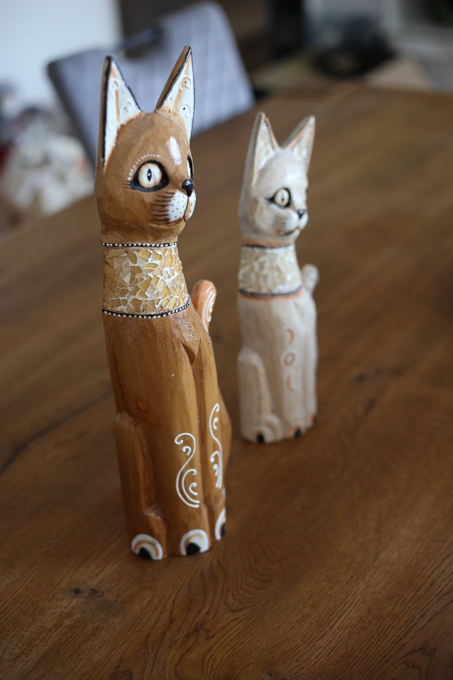 Tutte le decorazioni: Deko-Katzen aus Holz, 2er Set, Handarbeit – Usato da Ruswil venduto da deb_w5rv 4