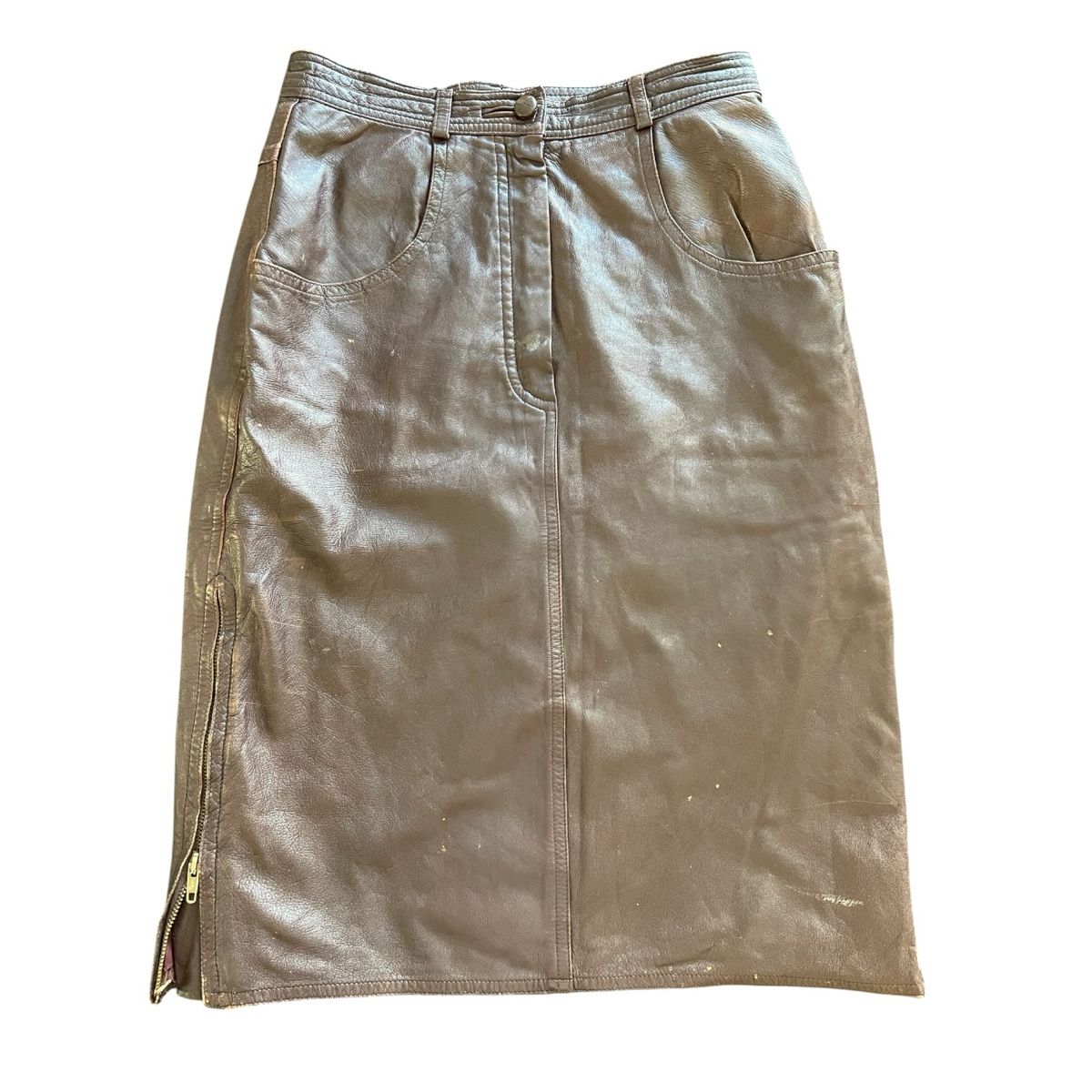 Jil Sander Gonne: Vintage Jil Sander Lederrock – Usato da Zürich venduto da Liaisa 1