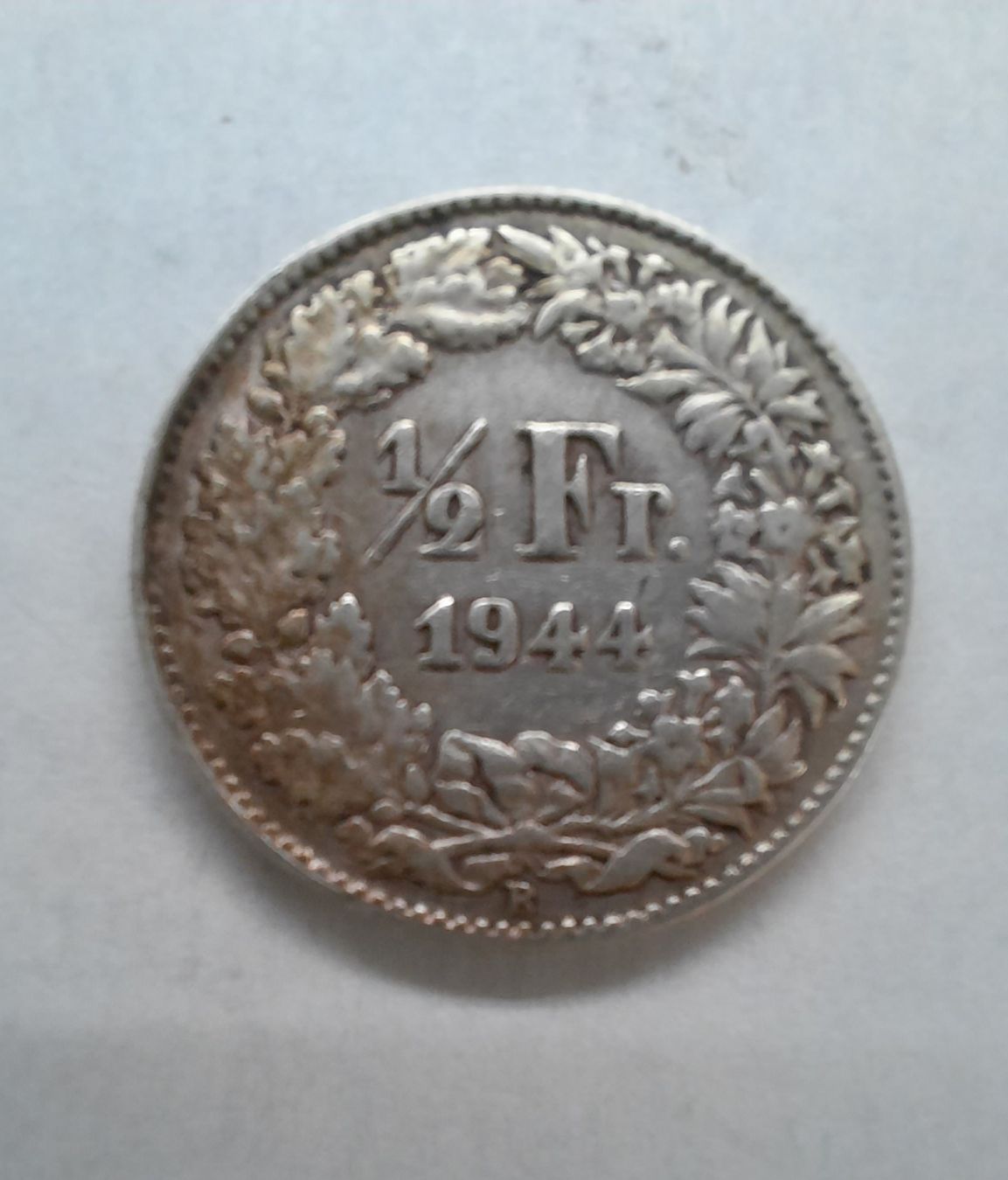 Toutes les monnaies: 1/2 Franken Silber 1944 – D'occasion à Bremgarten AG par cec_5nzz
