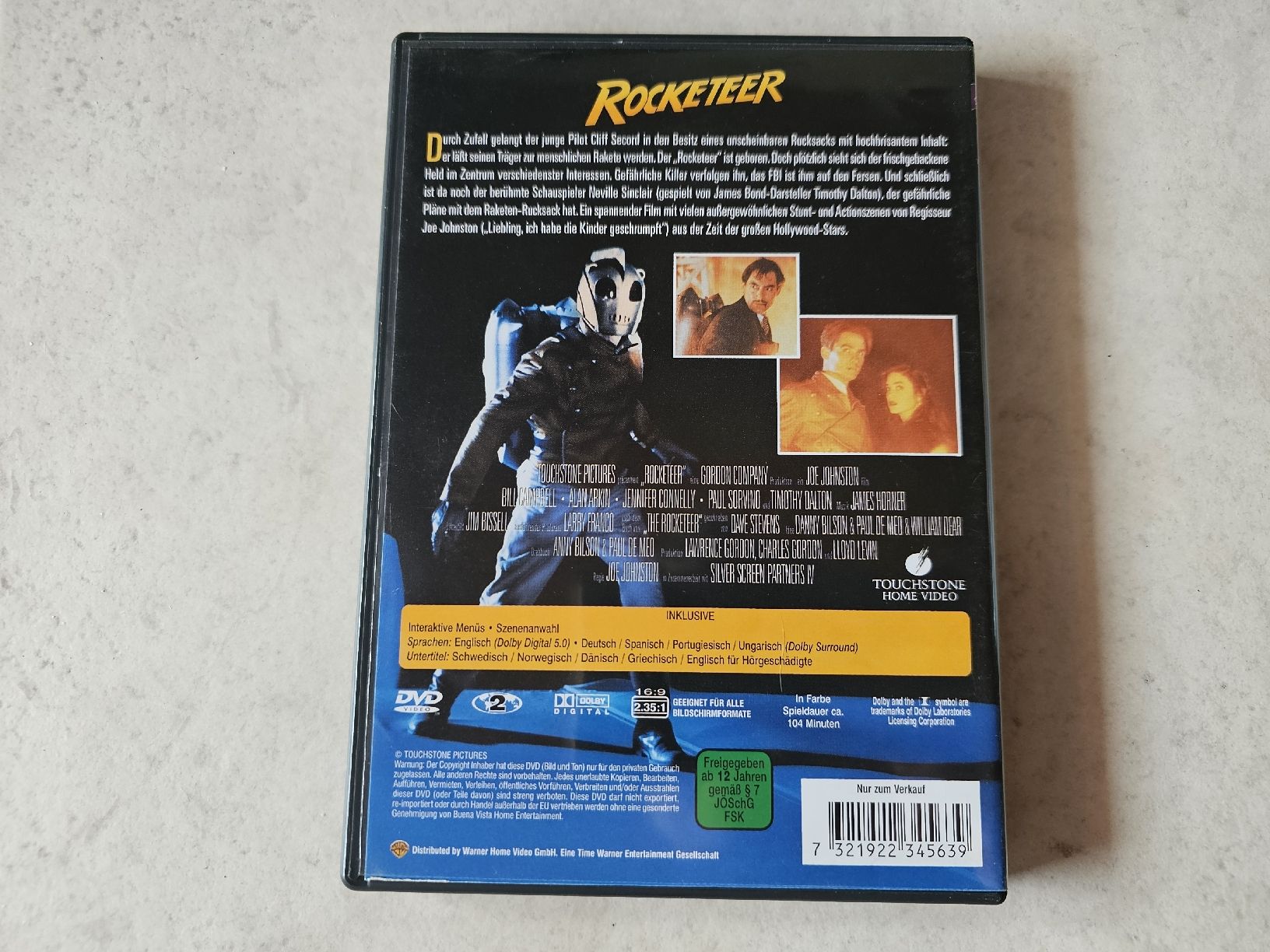 Alle DVDs: Rocketeer  /  Widescreen – Gebraucht aus Schneisingen von backstore24 1