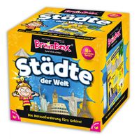 BrainBox Städte der Welt - spannendes Lernspiel ab 8 Jahren