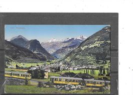 GR Poschiavo 1915 mit Bernina-Bahn
