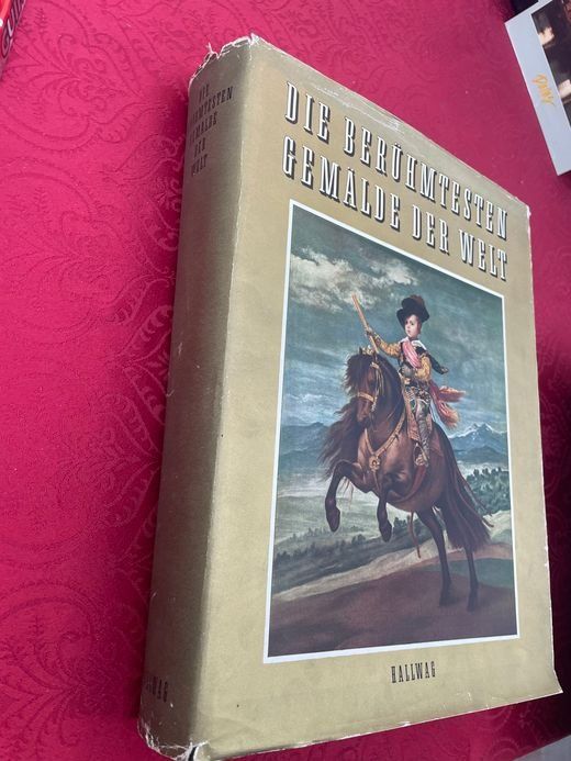 Libri: Die berühmtesten Gemälde der Welt - Hallwag 1947 – Usato da Bergdietikon venduto da Book-4-you_2nd 1