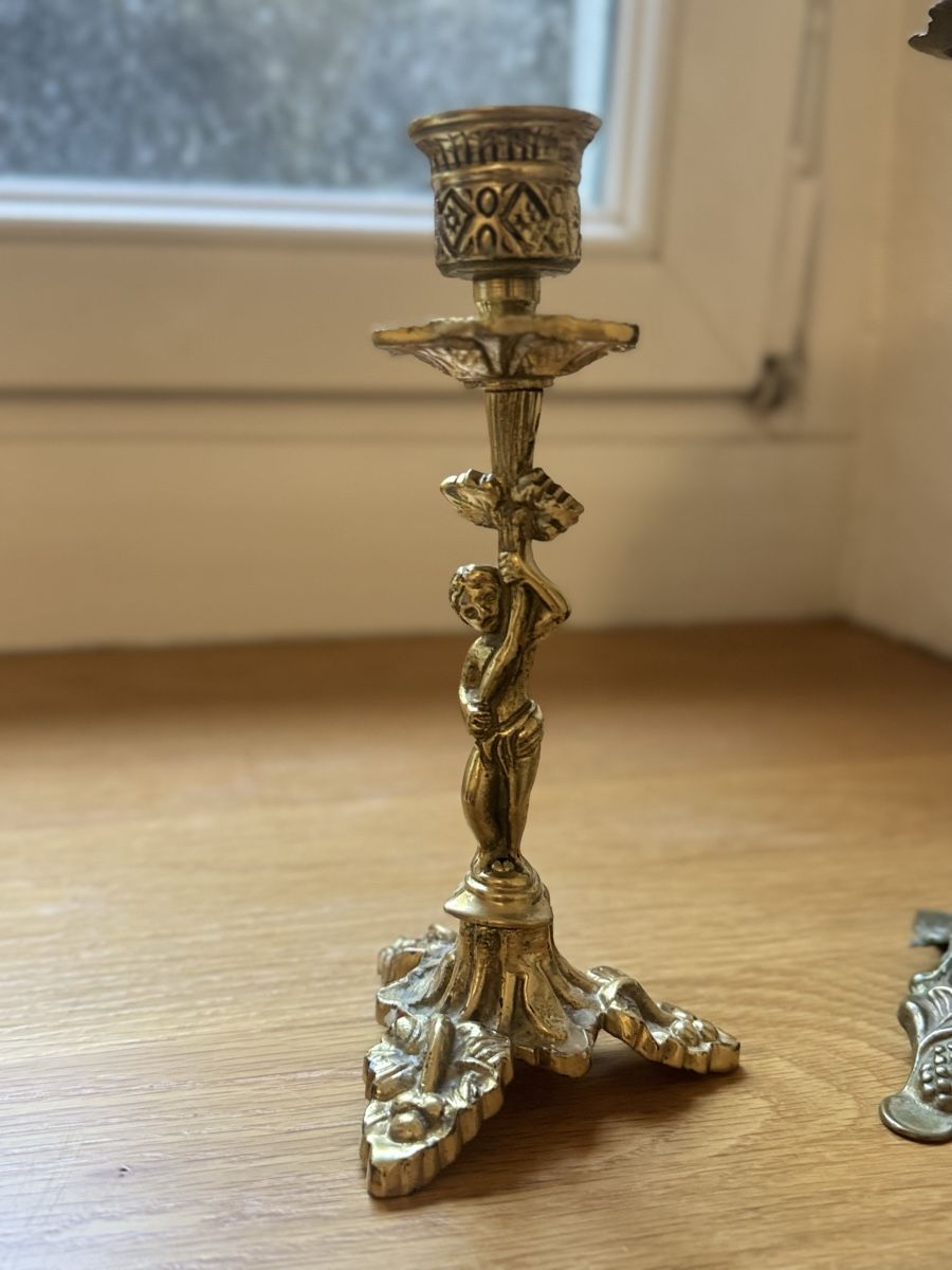 Portacandele: 7 Vintage-Kerzenständer – Usato da Basel venduto da che_mb77 2