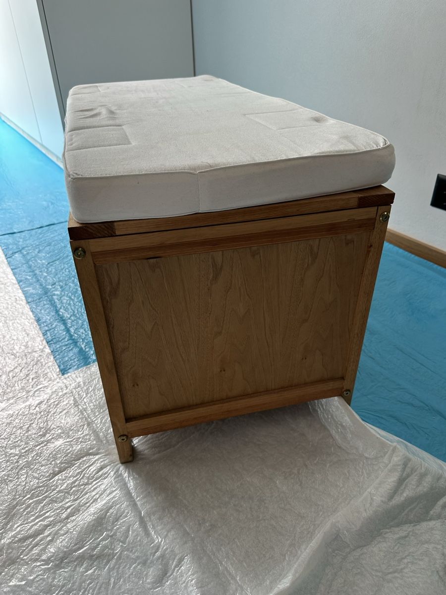 Cassapanche: Holztruhe mit Sitzpolster – Usato da Liestal venduto da Robel87 2