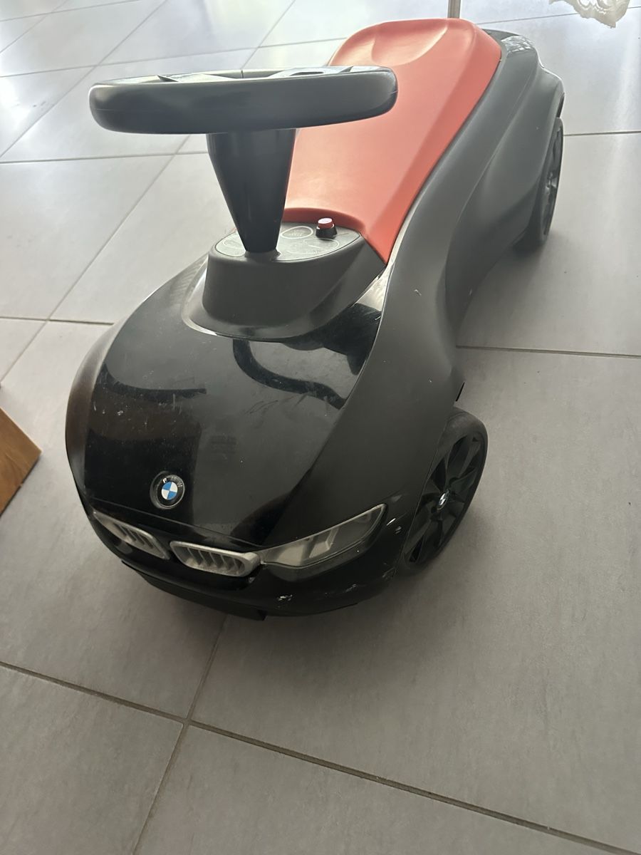 BMW Veicoli per bambini: Rutscherauto BMW  schwarz/orange mit Schiebestange – Usato da Triengen venduto da nes_l8cj 3