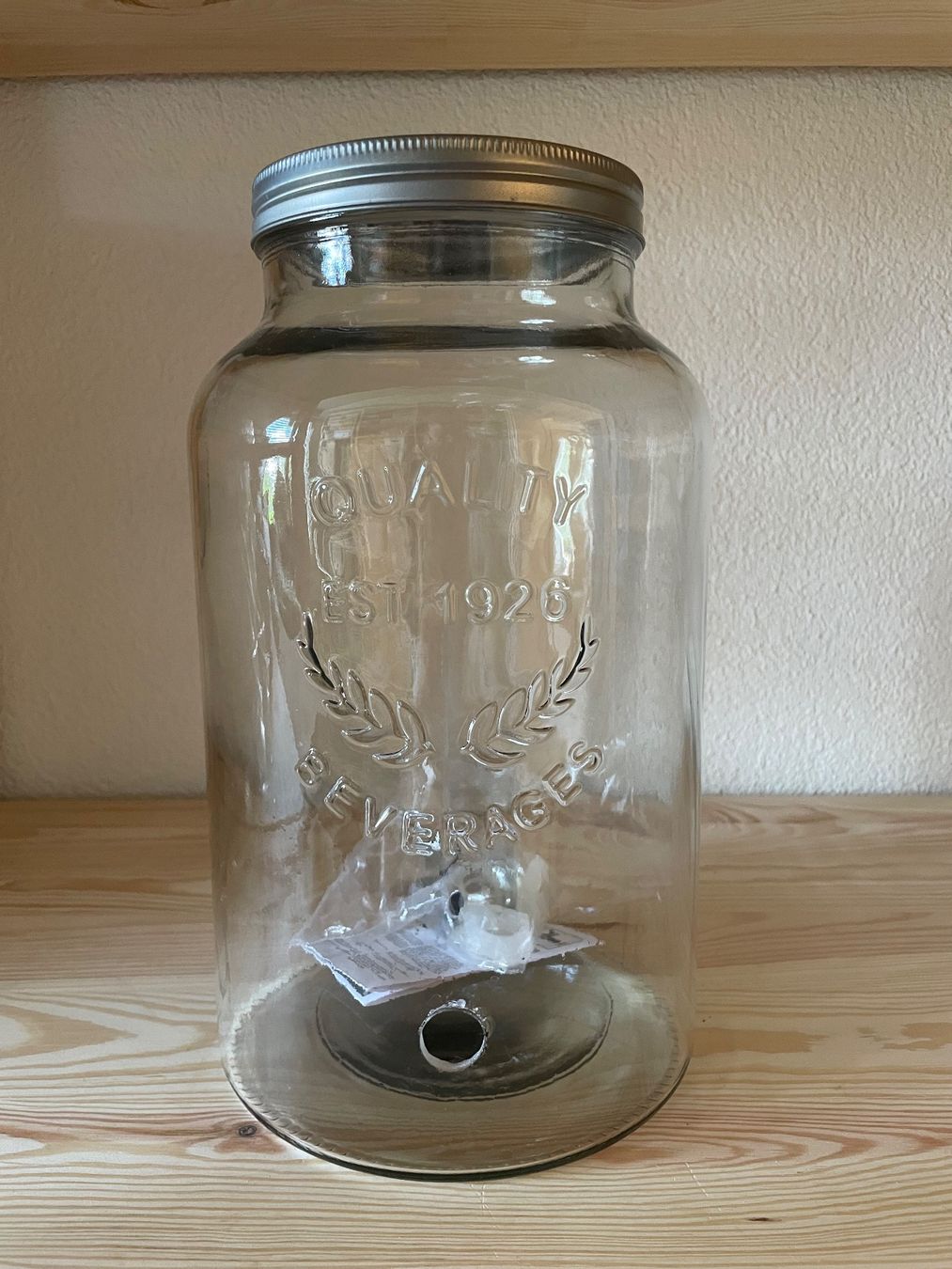 Gläser: Getränkespender aus Glas 5,5 L – Neu (gemäss Beschreibung) aus Winterthur von secondhand_love 1