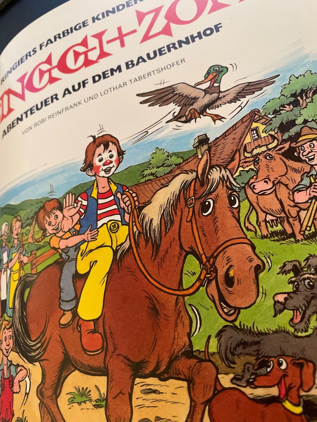 Fumetti: RINGGI+ZOFI - ABENTEUER AUF DEM BAUERNHOF – Usato da Zürich venduto da plumita 1