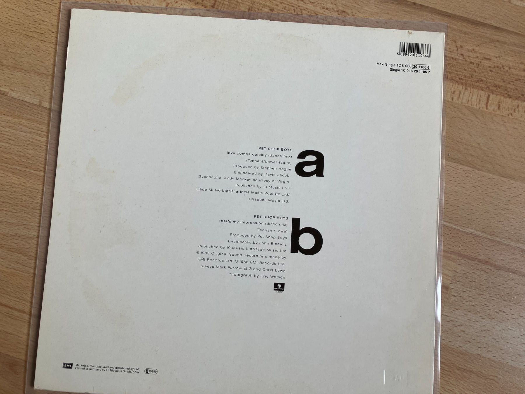 Dischi in vinile: Pet Shop Boys – Usato da Aarwangen venduto da Jukebox3 2