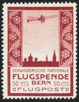 1913: Flugtag Bern, Vorläufer III, ungebraucht