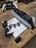 2x PS5 Controller und Ladestation 