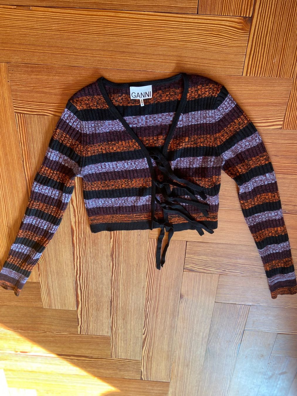 Top: GANNI - Stricktop/Cardigan Gr. 36 – Usato da Zürich venduto da Johanna028
