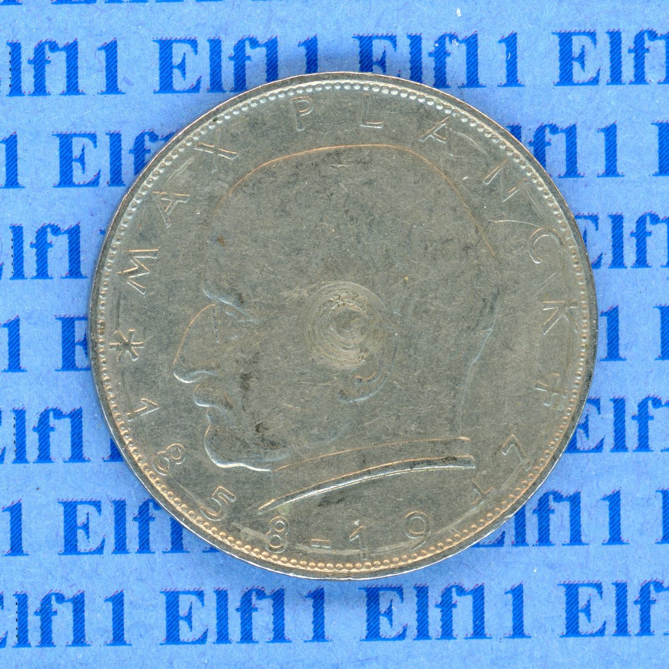 Tutti le monete: DEM___2.00 1966G Planck -vz 2 Deutsche Mark – Usato da Widnau venduto da Elf11 1