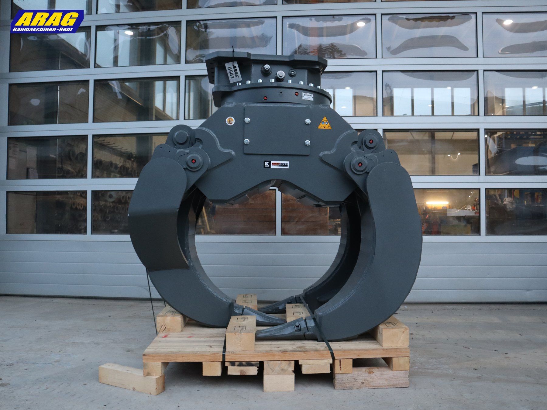 Pinze: Kinshofer R40H Steingreifer – Usato da Hasle LU venduto da Arag08 1