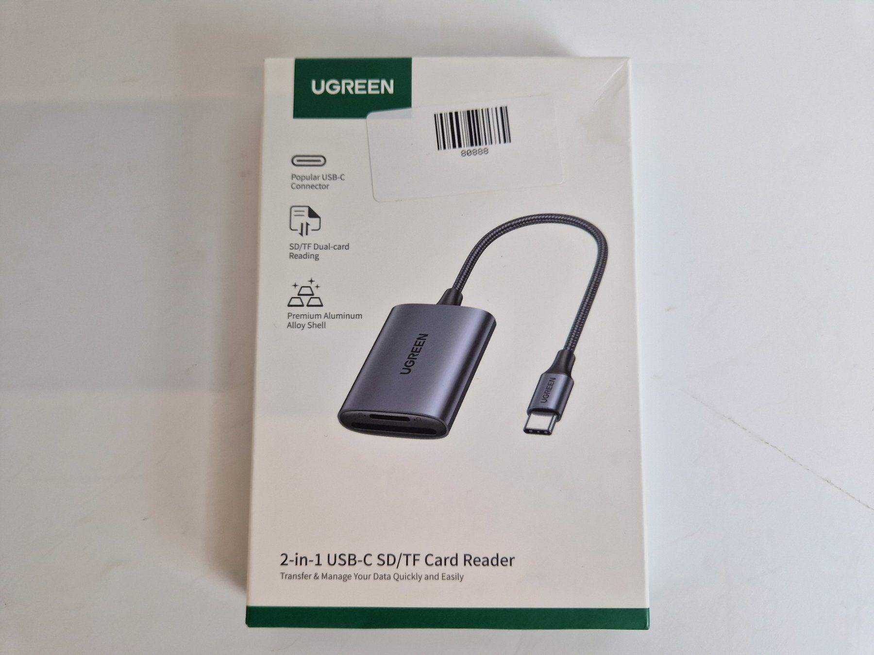 Ugreen Kartenlesegeräte: UGREEN USB-C Kartenlesegerät CM401 – Neu (gemäss Beschreibung) aus Muhen von Restwert_Muhen 5