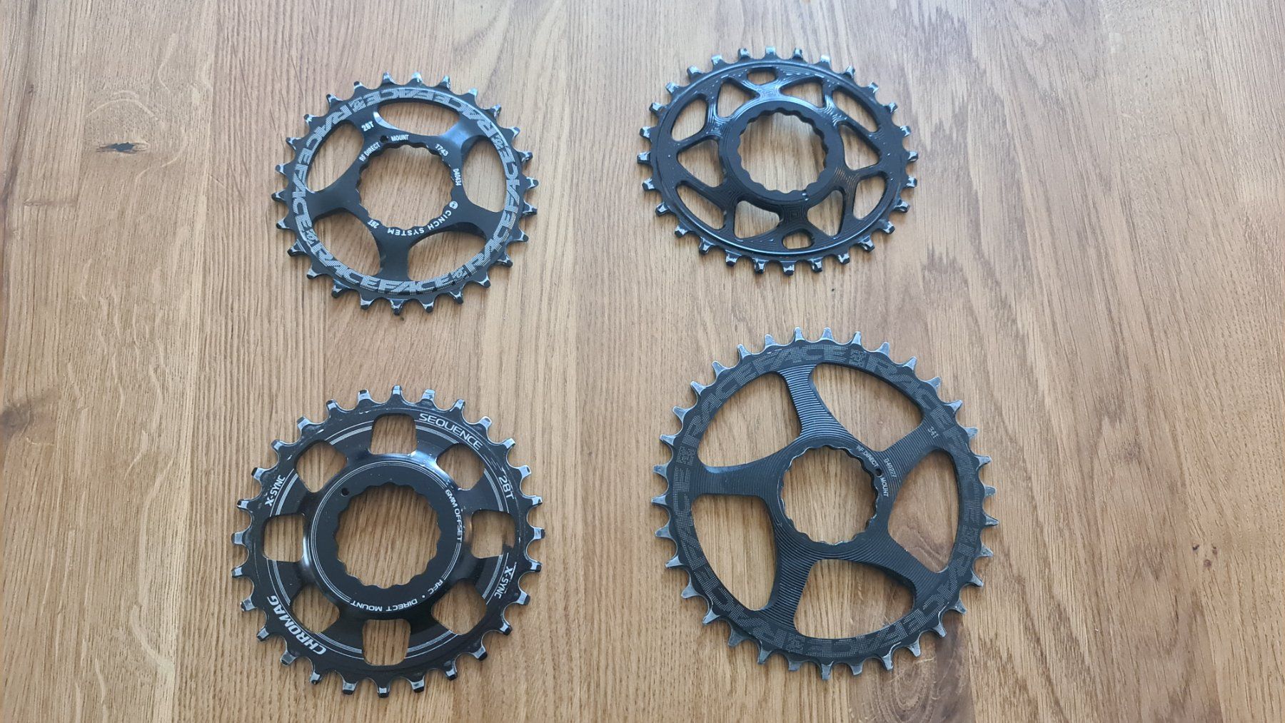 Pezzi di ricambio: 4x Kettenblatt direct mount – Usato da Ried-Muotathal venduto da Ranax