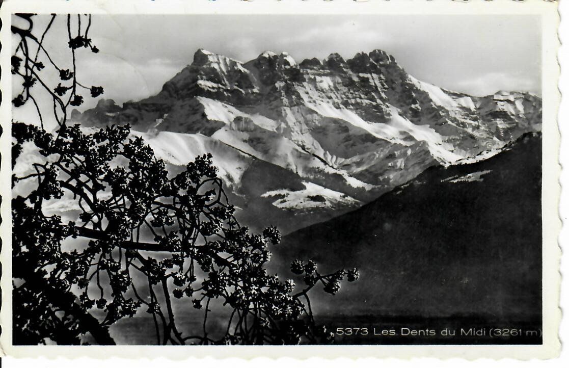 Cartoline postali: Les Dents du Midi – Usato da Hochdorf venduto da Ziegel-16