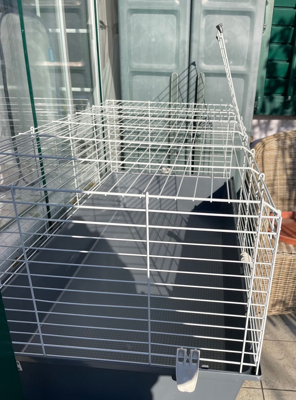 Ferplast Gabbie, trasporto & Sicurezza: Ferplast Nagerheim Rabbit EL 120 grau – Nuovo (secondo la descrizione) da Bäretswil venduto da Evamaria1 2