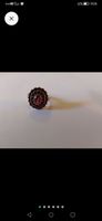 Ring mit Granat-Stein