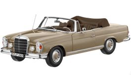 Norev 280 SE Cabriolet, W 111, 1968-1971, Sand Beige 1:18