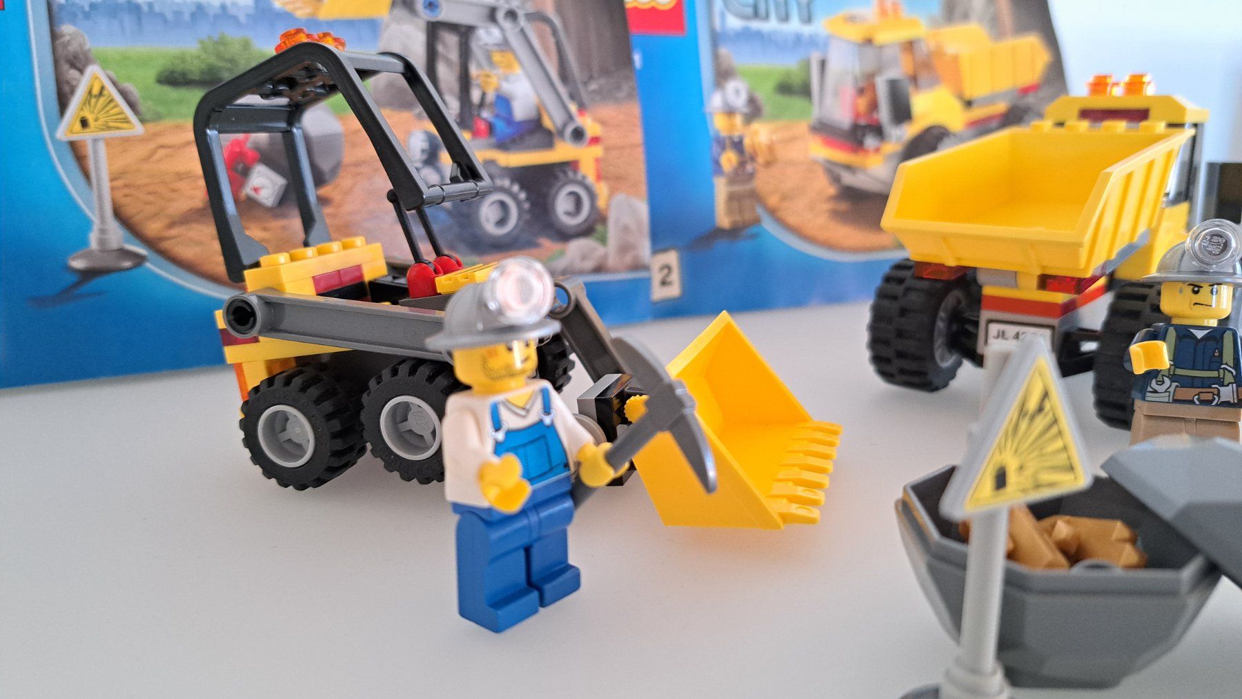 Lego Giocattoli: LEGO City 4201 Bagger mit Kipplaster – Usato da Langendorf venduto da thesi246 3