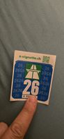 Schweizer Autobahnvignette 2026 neu und unbenutzt