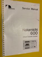 Nakamichi 600 Service Manual