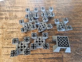 lego 30373 lot de 8 pièces Dark Bluish Gray Slope,