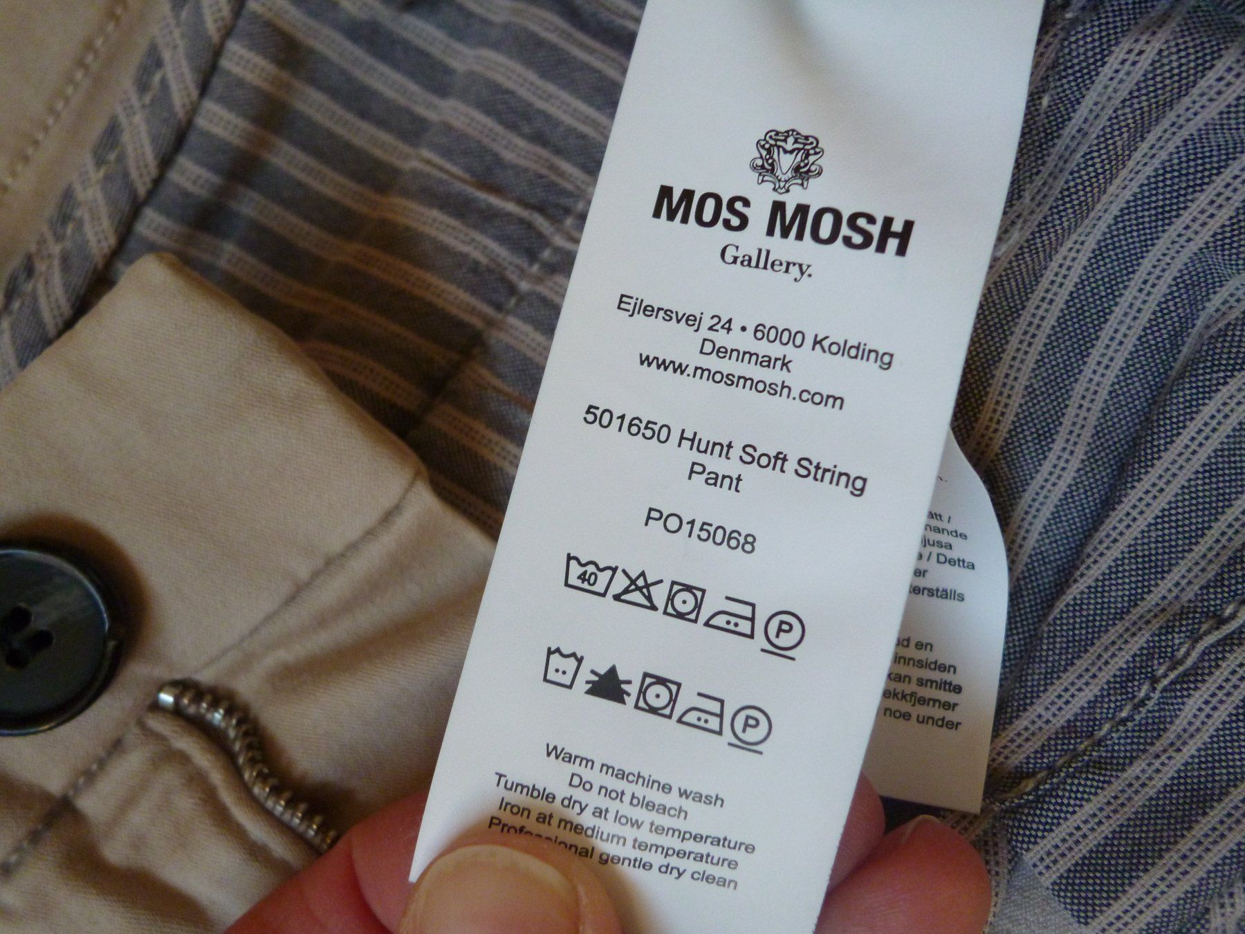 Mos mosh Pantaloni: Mos Mosh Gallery Hose hunt soft string pant  30 / 32 – Usato da Dättlikon venduto da Mamakuga 8