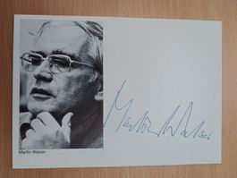 Martin Walser - † 2023 - Schriftsteller - handsigniert