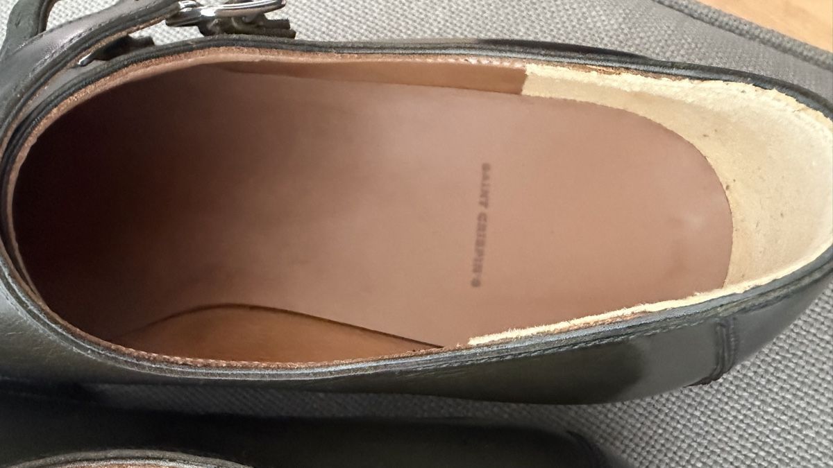 Scarpe da uomo: Saint Crispin's Schuhe Doppel Monk Strap Grösse 42.5 – Nuovo (secondo la descrizione) da Riehen venduto da NewJoy 2