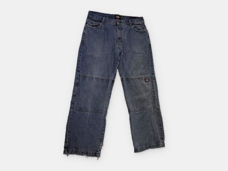 Dickies Double Knee Jeans blau Stonewash