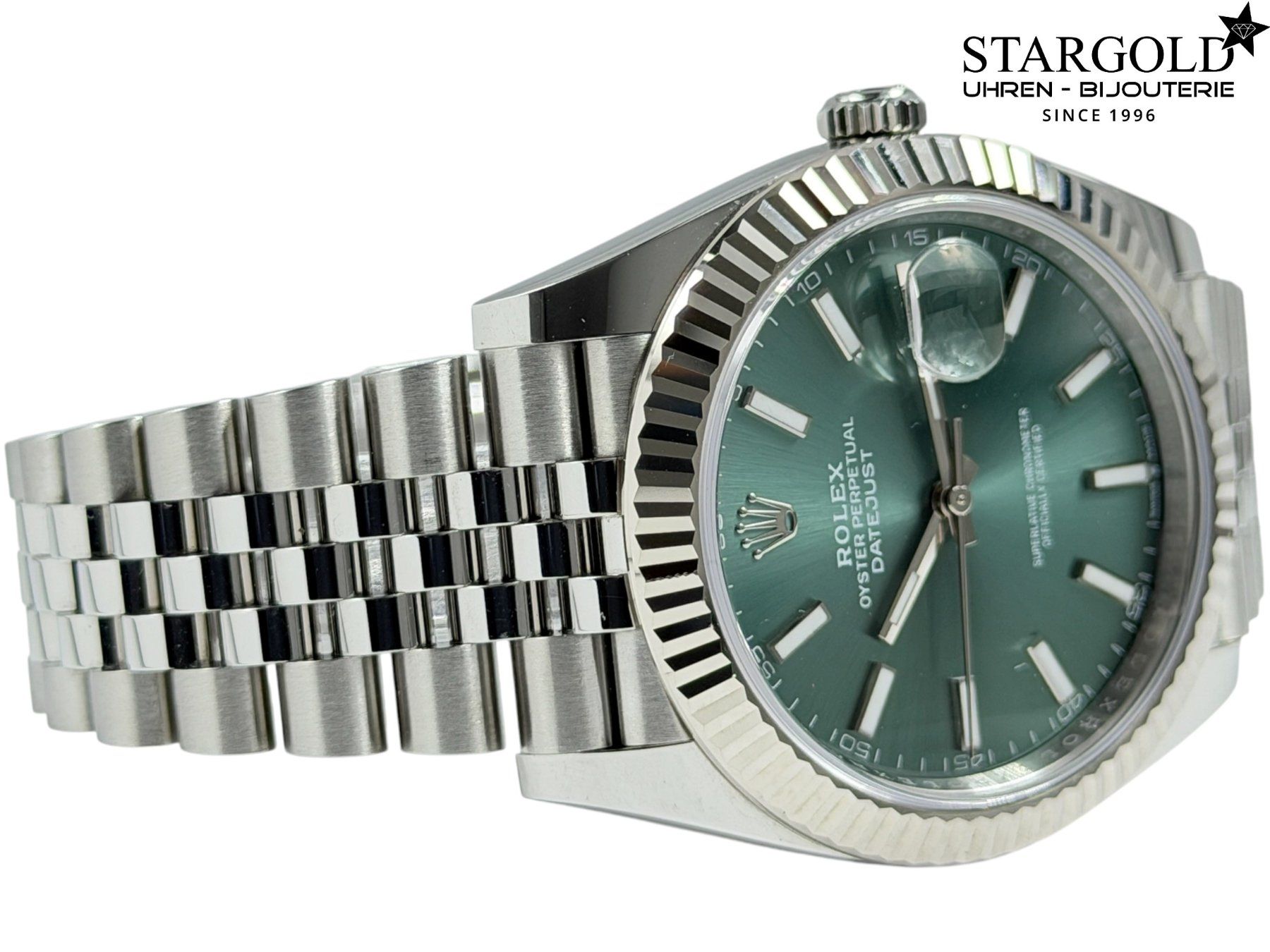 Rolex Uhren: Rolex Datejust 41 Grün - 126334 – Gebraucht aus Zürich von Stargold-Uhren 2