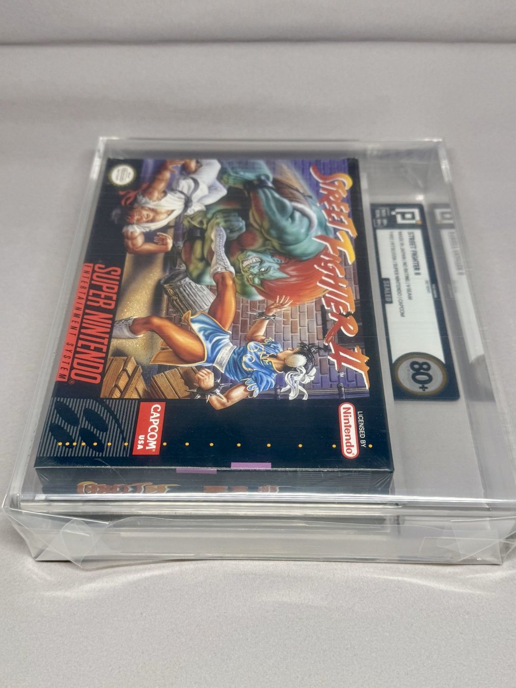 Nintendo Spiele: STREET FIGHTER 2 1992 SNES PIXEL GRADING 80+ – Neu und originalverpackt aus Neuenkirch von Armsy 3