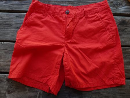 Uni rote Shorts Hose von Yessica Gr. 34 / XS - 221045