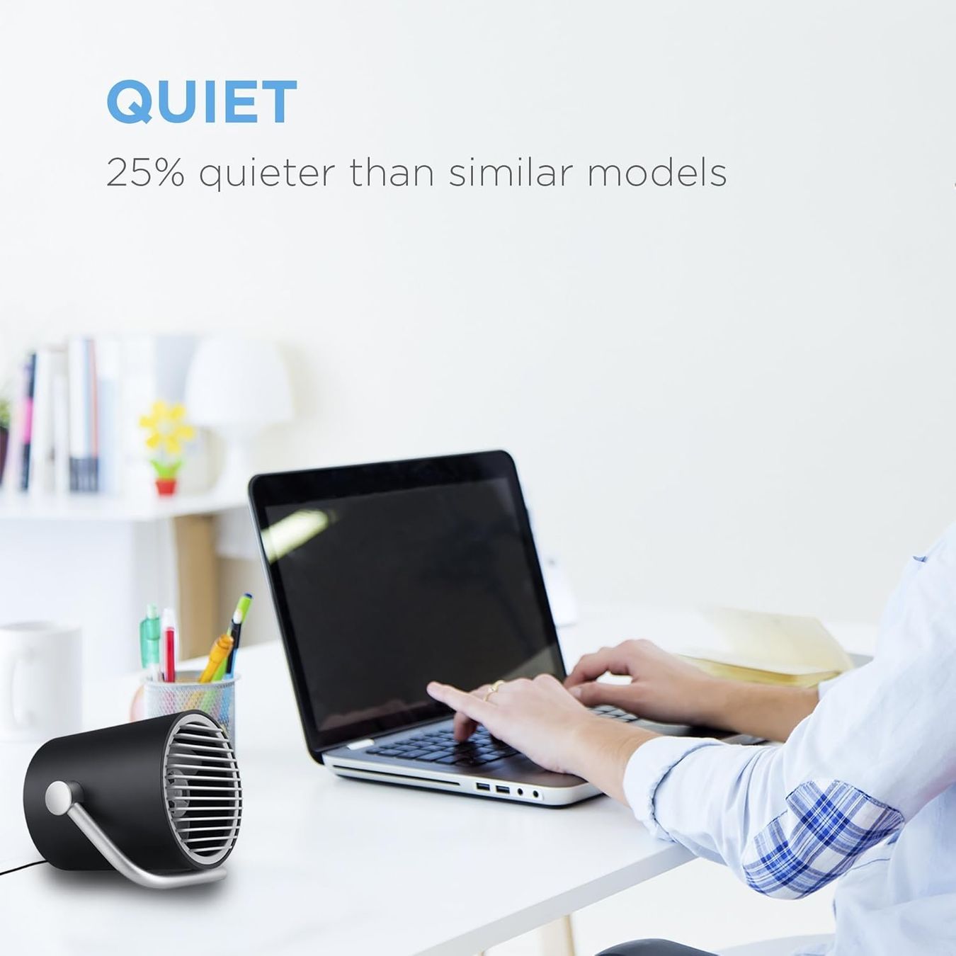 Ventilatoren: Kleiner USB Ventilator Ultra Leise – Neu und originalverpackt aus Tägerwilen von Shop.Bestseller 3