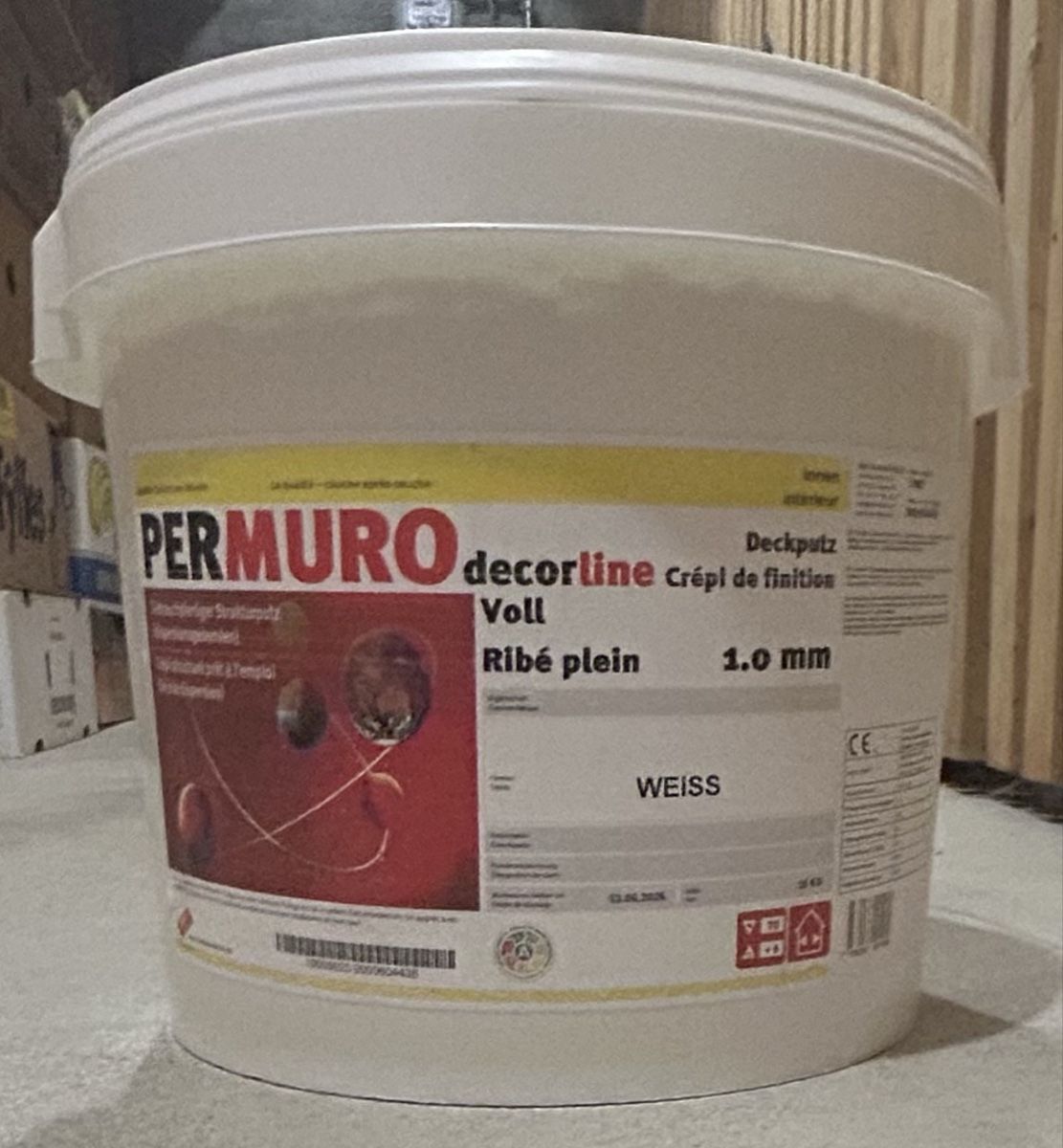 Colori: Crépi de finition blanc 1.0 mm – Nuovo (secondo la descrizione) da granges paccot venduto da RMBS