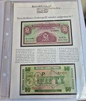 Kuriositäten auf Banknoten - Verschollenes Armeegeld