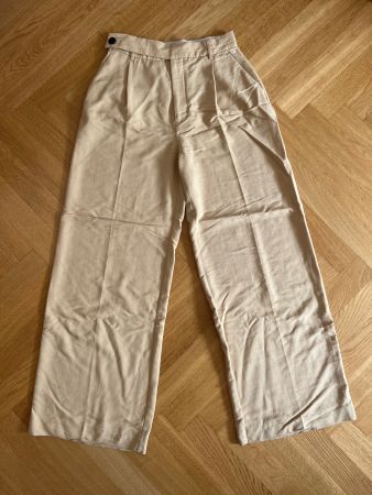 Zara Damenhose Beige Grösse S