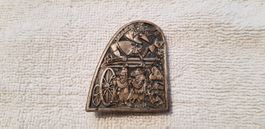 Plakette Fasnacht Basel 1978 Silber