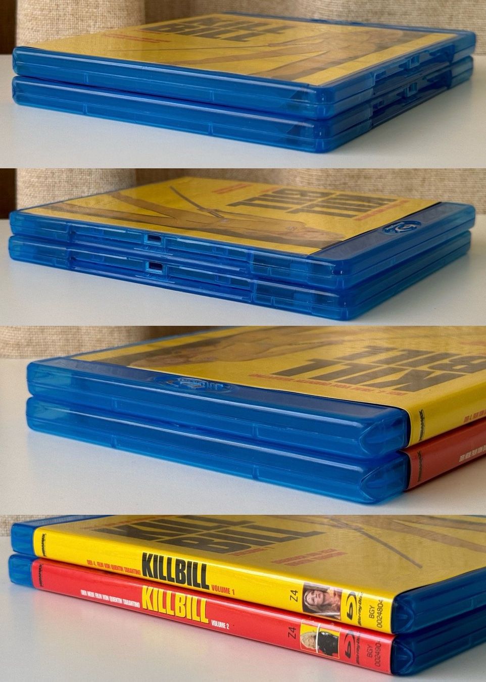 Tutti i DVDs: 2 DVD blu-ray – Kill Bill 1 & 2 – Usato da Genève venduto da Reveur 5