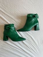 Bottines vertes à noeuds 38