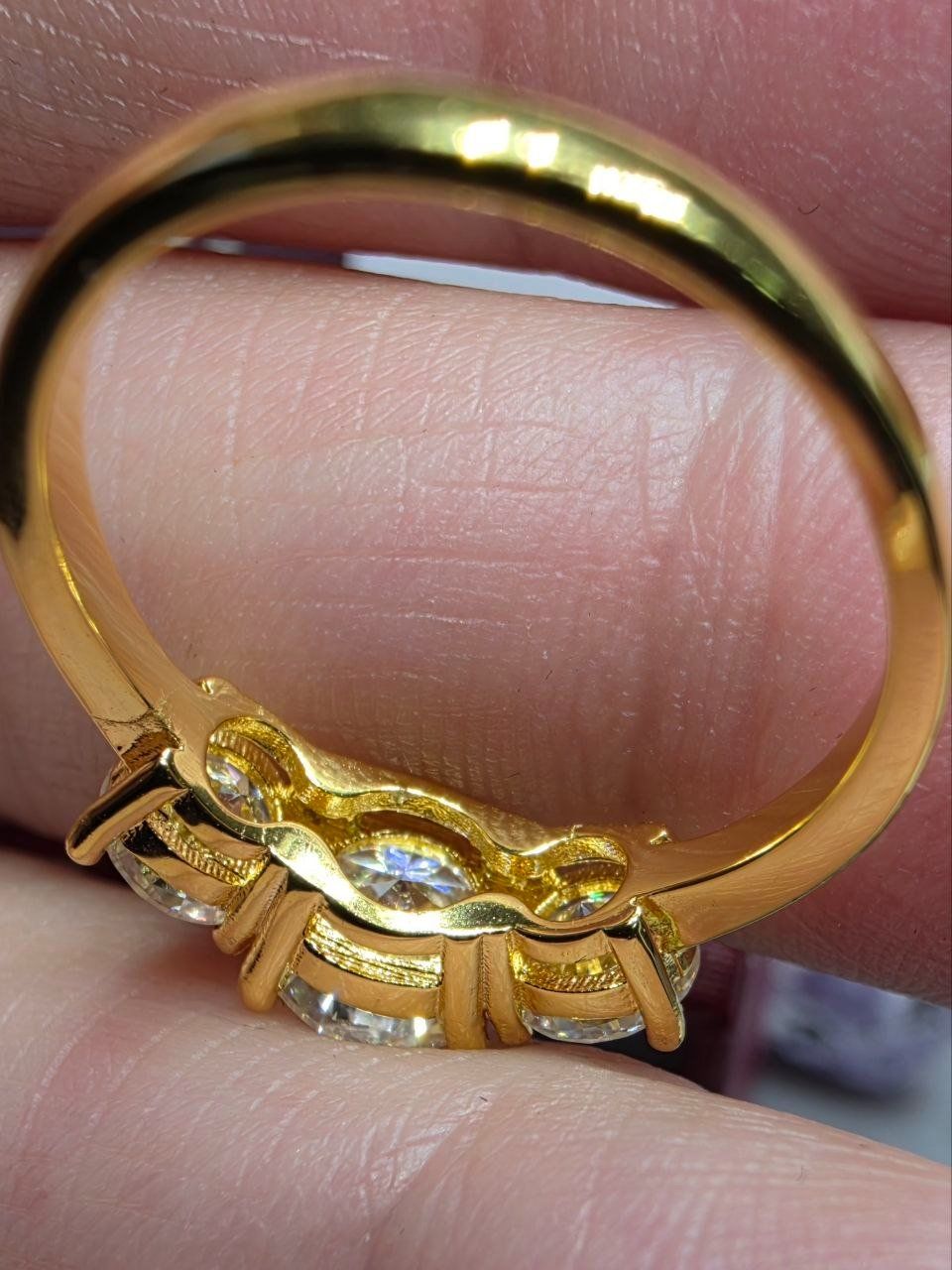 Anelli: Bague argent avec diamants de moissanite de 2 ct certifiés – Nuovo e nell'imballaggio originale da Reconvilier venduto da Tsma67 9