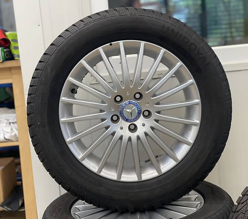 Original Räder Mercedes V-Klasse 17 Zoll Winterräder (Gebraucht) in ...