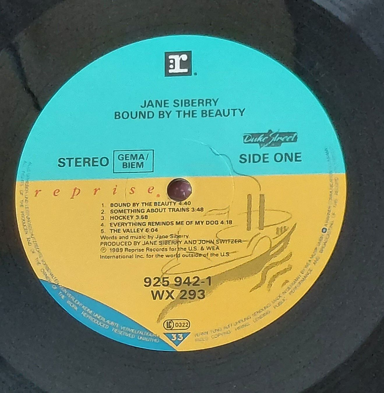 Dischi in vinile: LP - JANE SIBERRY - BOUND BY THE BEAUTY – Usato da Steckborn venduto da Quo7 1