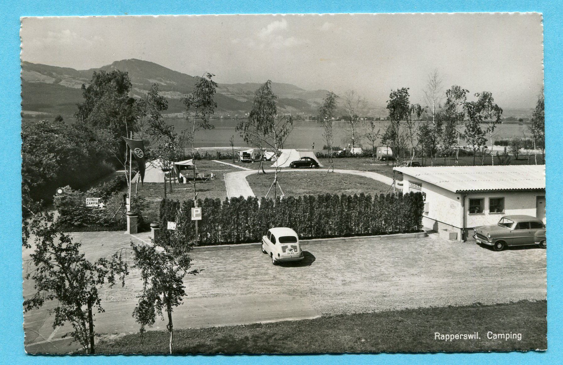 Cartes postales: Rapperswil 1958 - Camping – D'occasion à Opfikon par Prophila